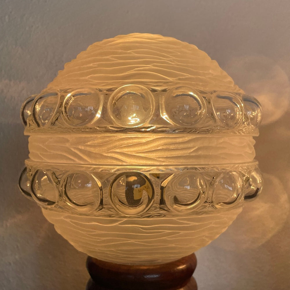 Pair of Wooden Table Lamps