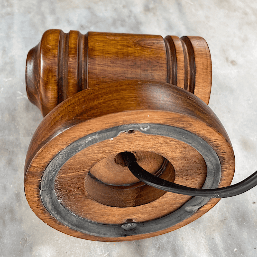 Scandinavian Wooden Wall Sconce