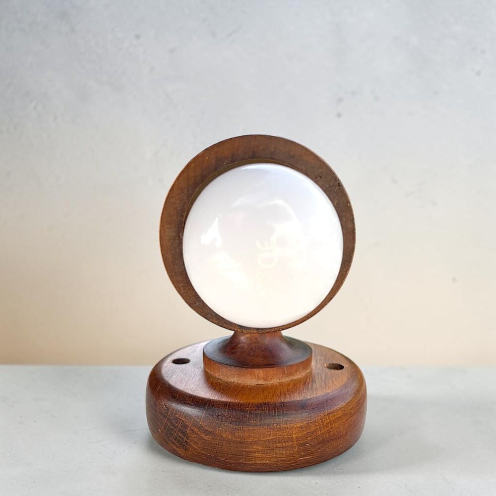 Scandinavian Wooden Wall Sconce
