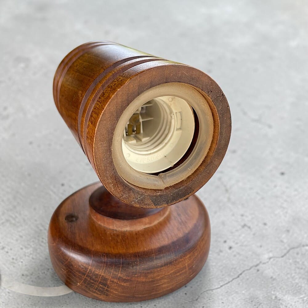 Scandinavian Wooden Wall Sconce