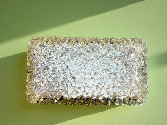 Rectangular Glass Wall Sconce