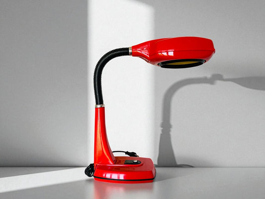 Retro Red Desk Lamp