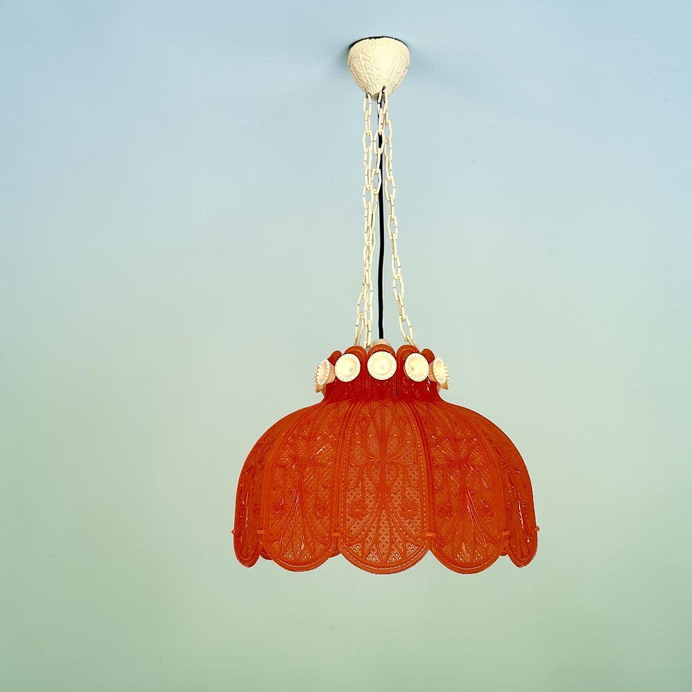 Red Retro Kitchen Light