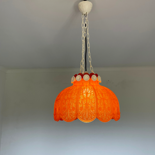 Red Retro Kitchen Light
