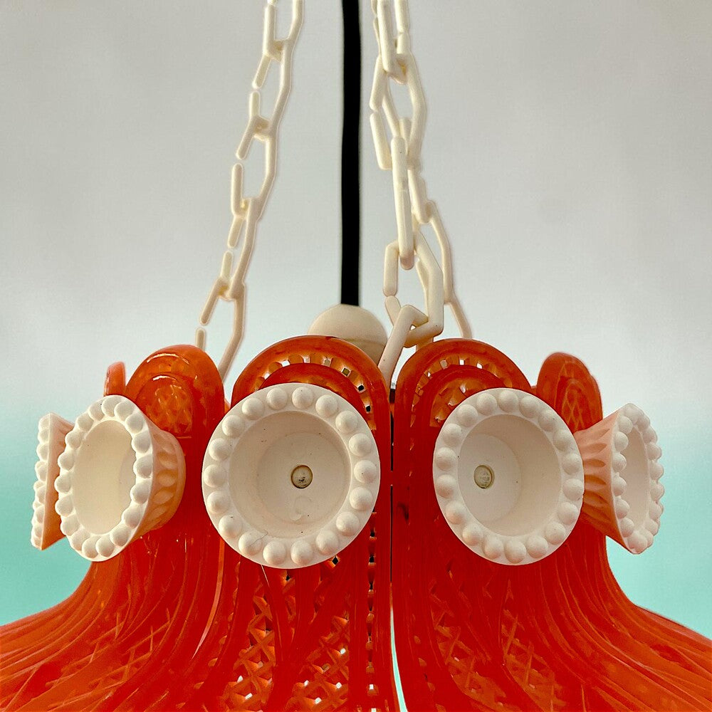 Red Retro Kitchen Light