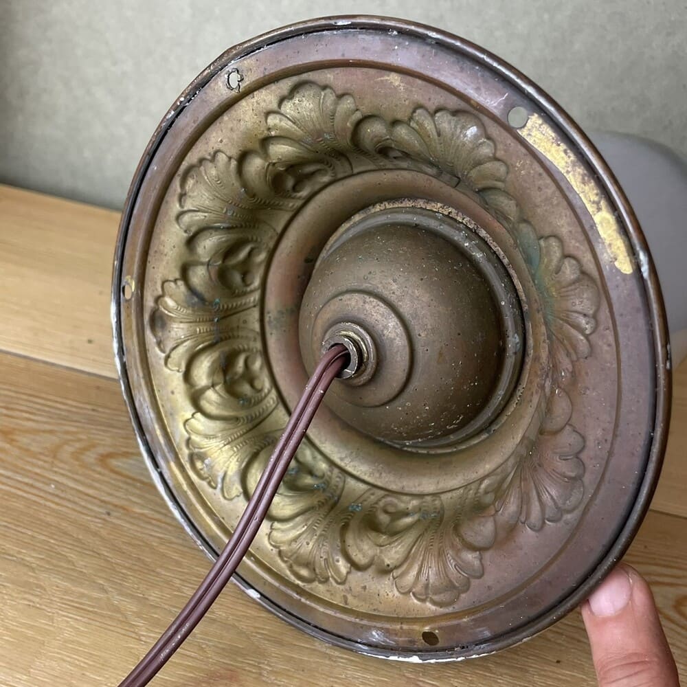 Sculptural Art Glass Light