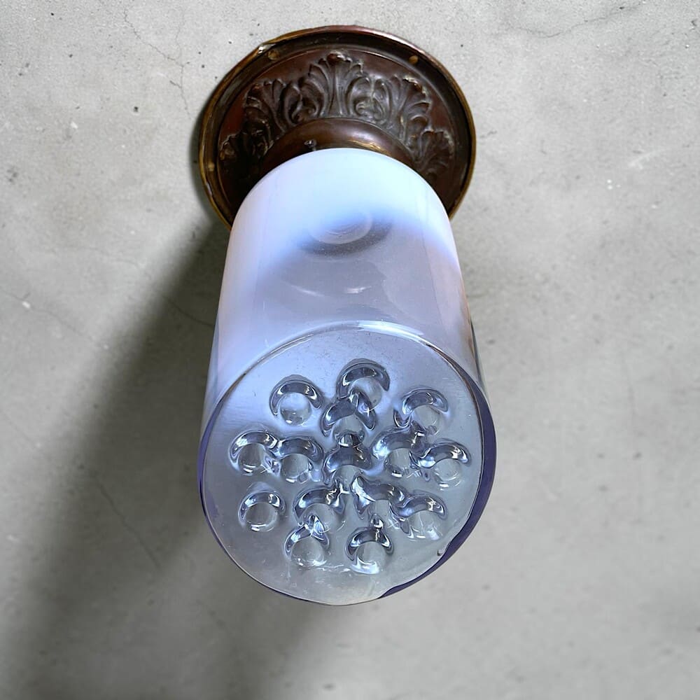 Sculptural Art Glass Light