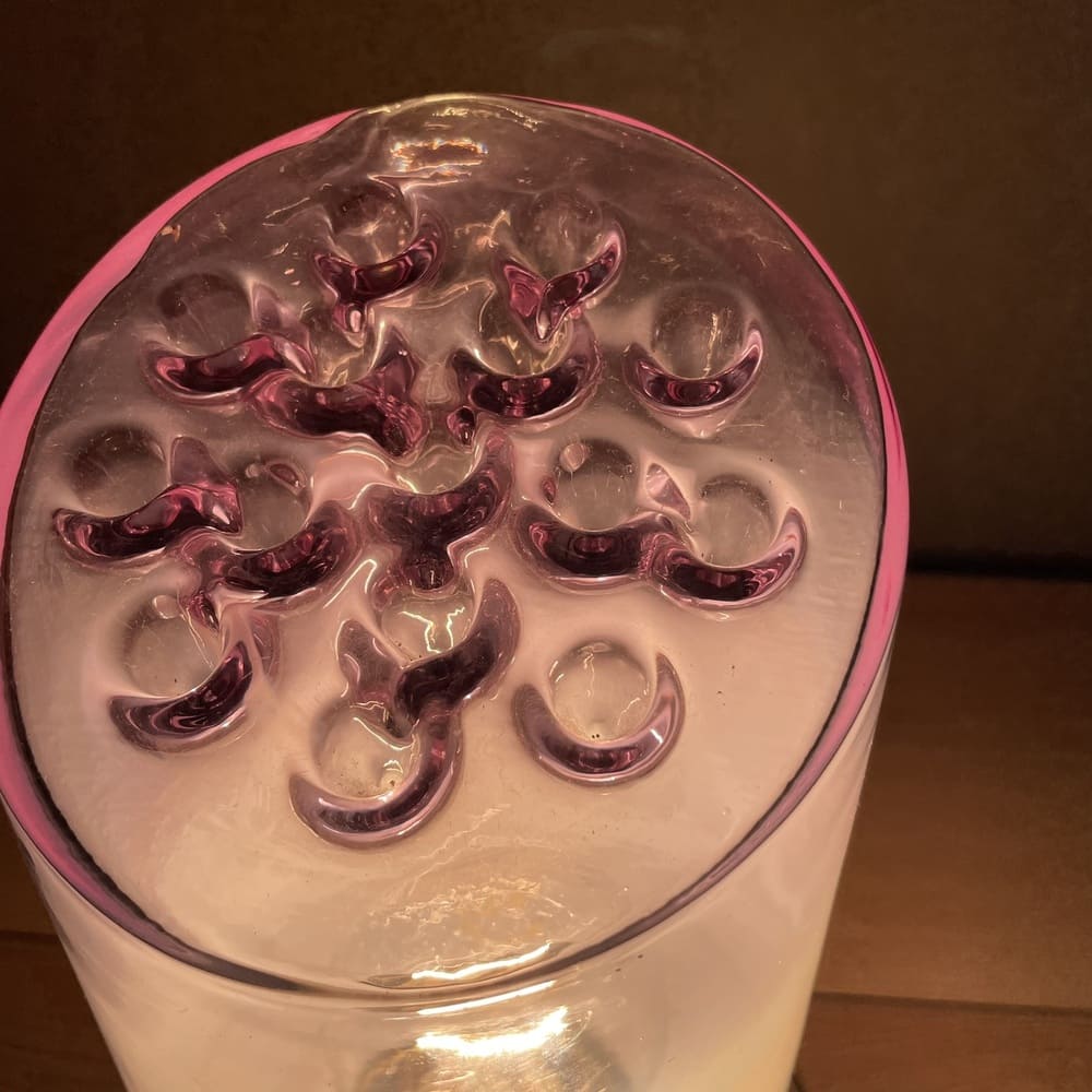 Sculptural Art Glass Light