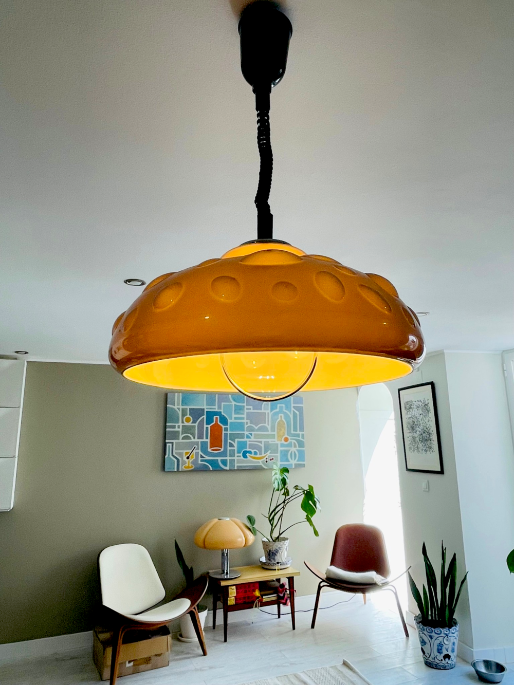 Space Age Scandinavian Lamp