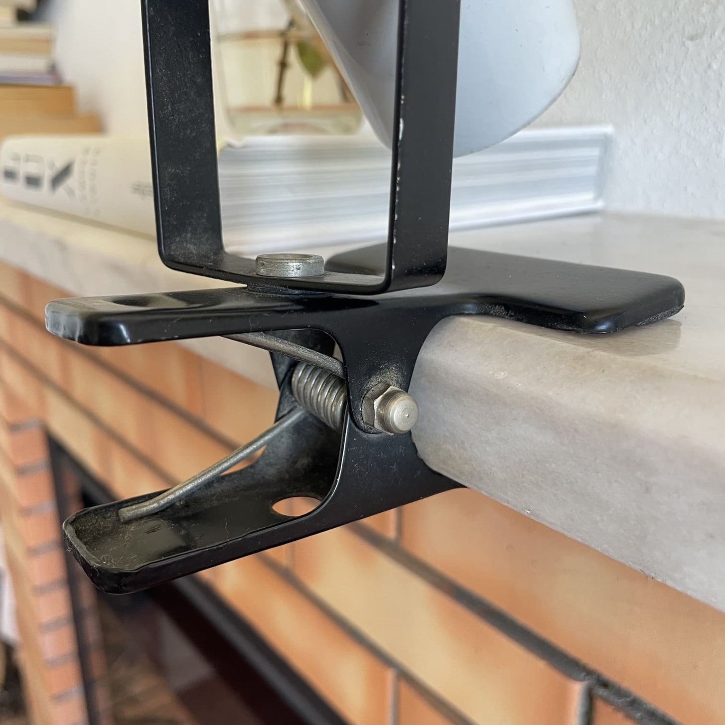 Italian Space Age Clamp Spotlight