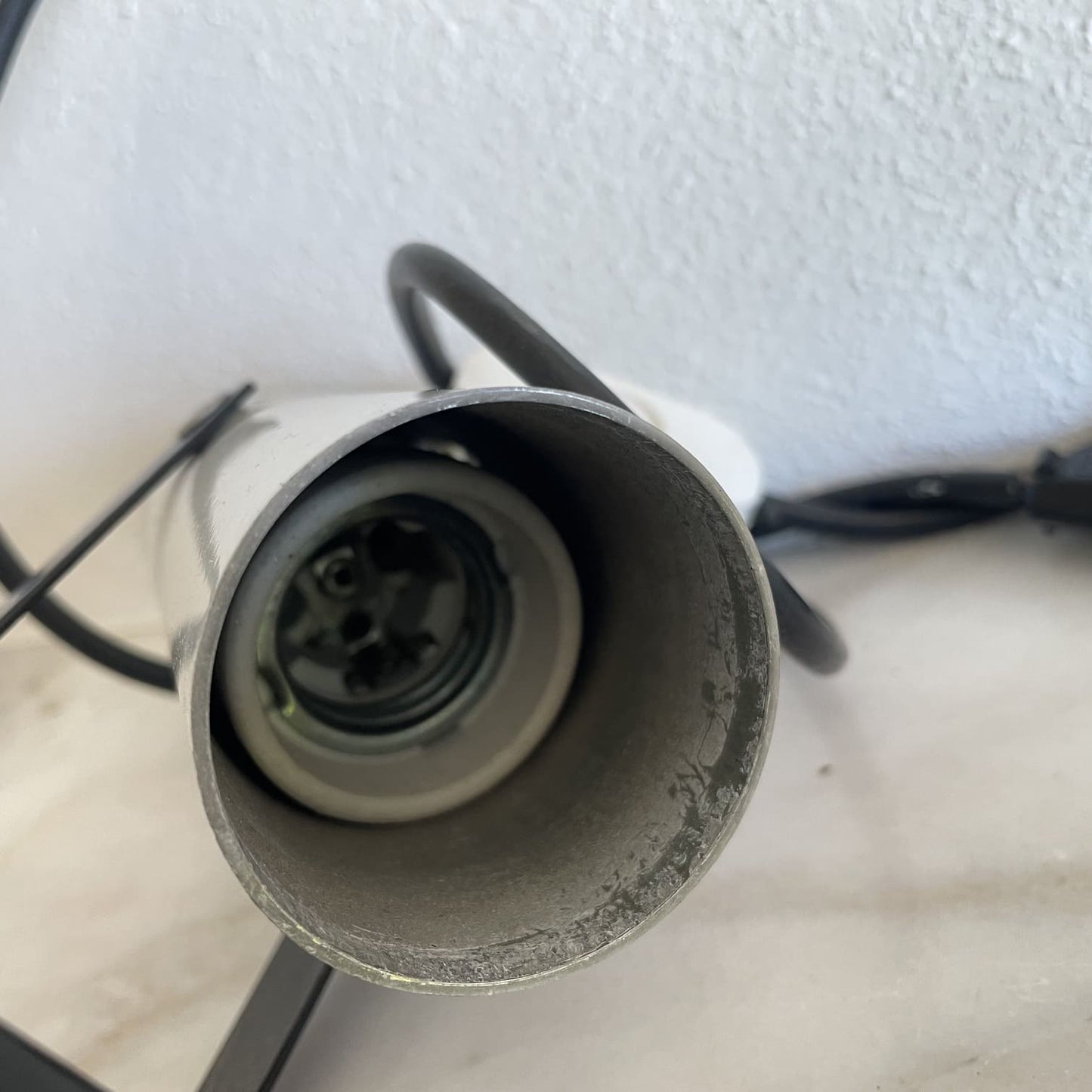Italian Space Age Clamp Spotlight