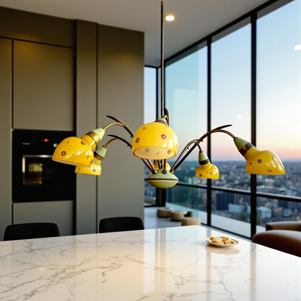 Spider Chandelier 6 lights