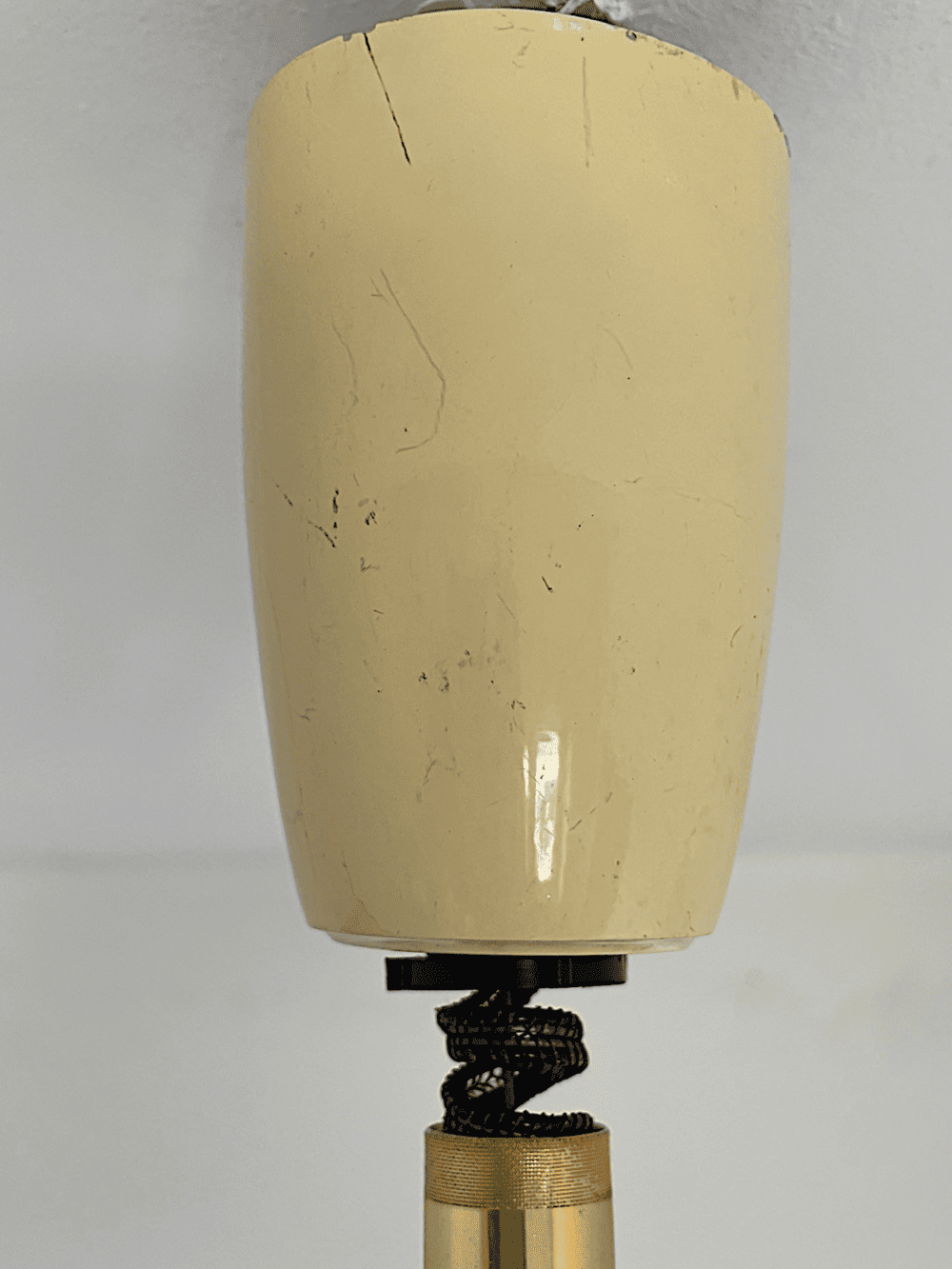 Vintage Rettractable Pendant Light