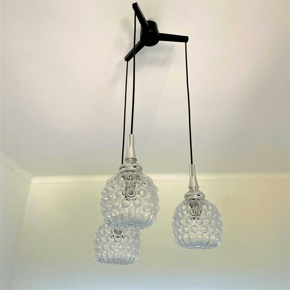 Cascading Chandelier by Hustadt-Leuchten