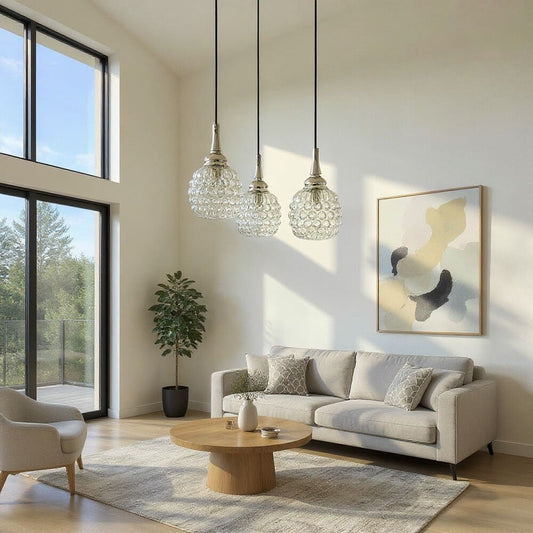 Cascading Chandelier by Hustadt-Leuchten