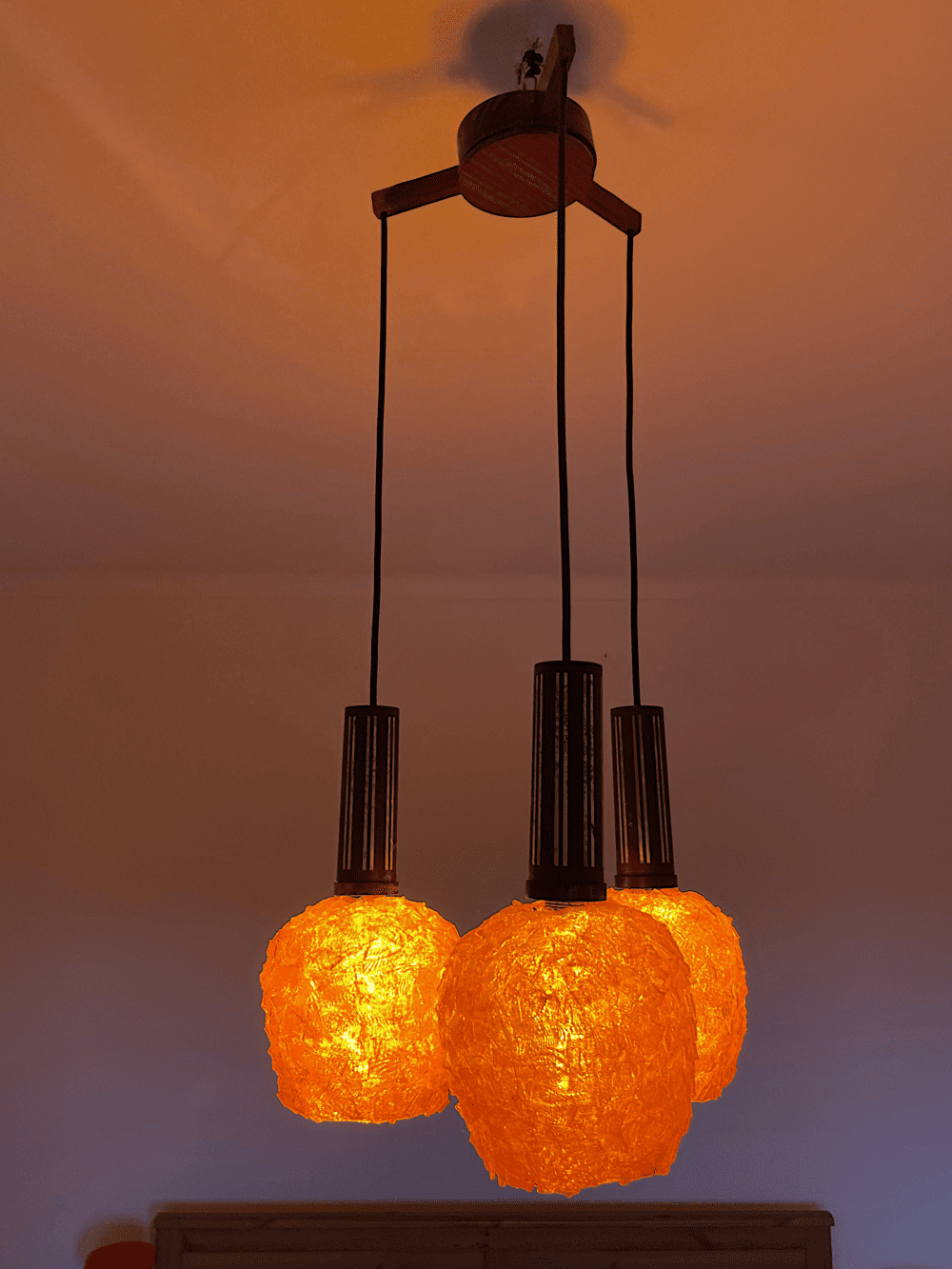 Cascading Spaghetti Chandelier