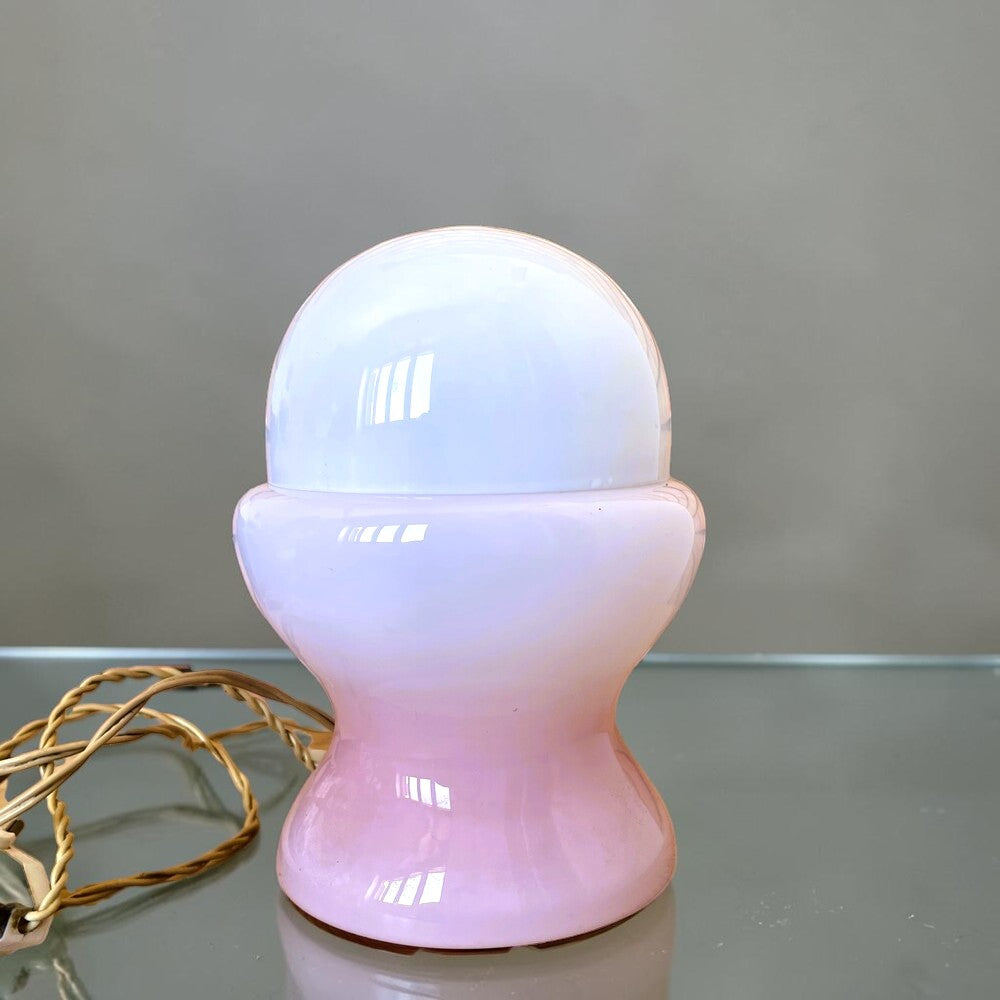 Space Age Opaline Glass Table Lamp