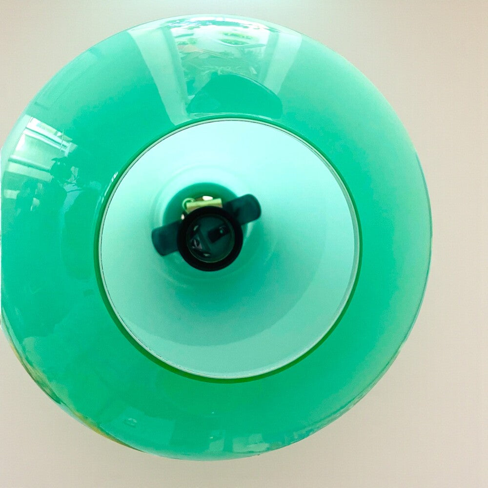 Turquoise Glass Pendant Light