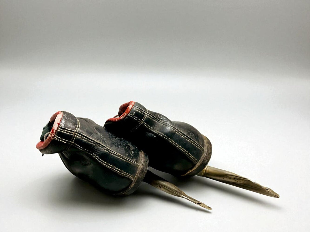 Original 1950s Soviet ice skates
