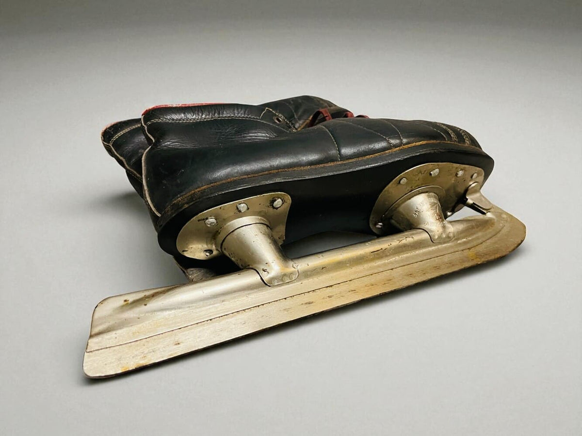 Original 1950s Soviet ice skates