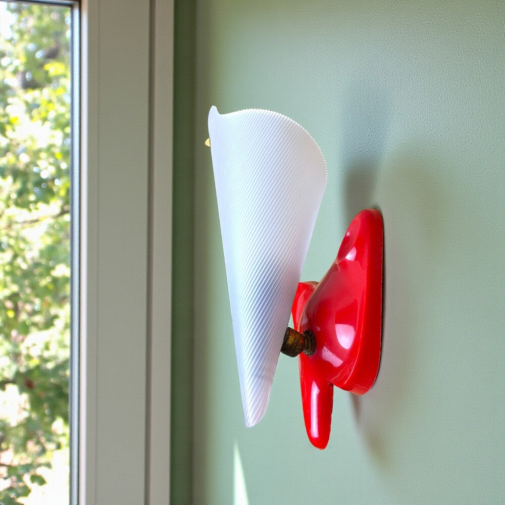 Vintage plug in wall sconce