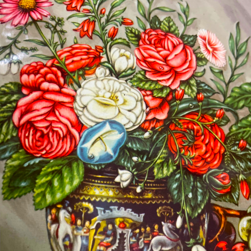 Vintage Tin Tray by Daher