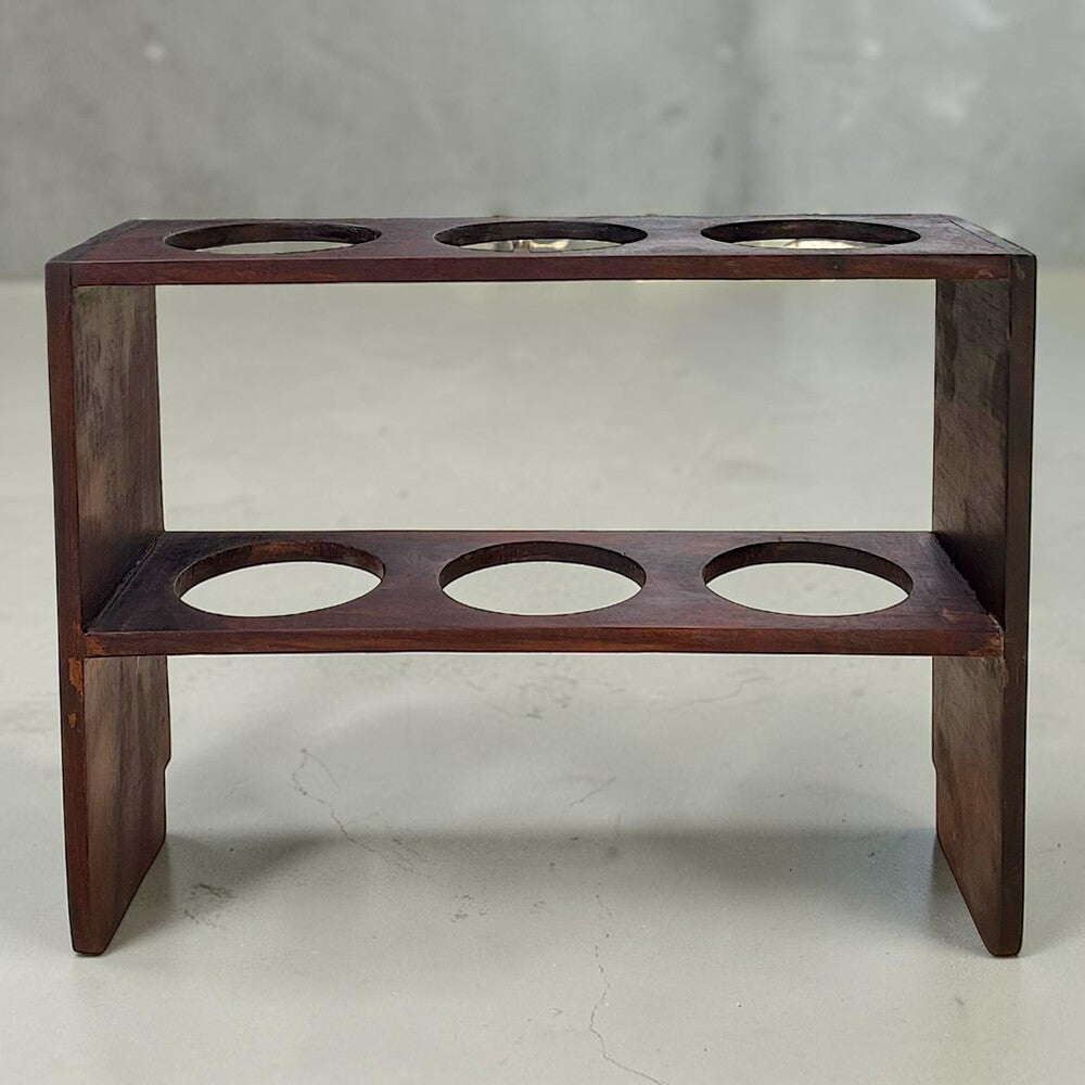 Walnut Wine Rack