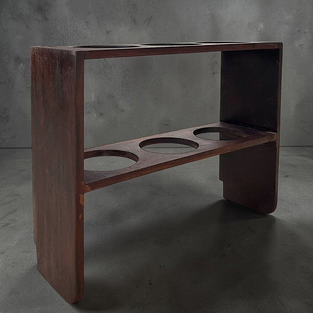 Walnut Wine Rack