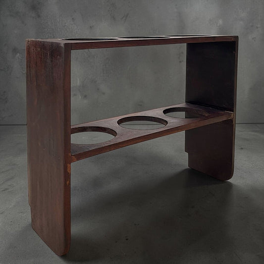 Walnut Wine Rack