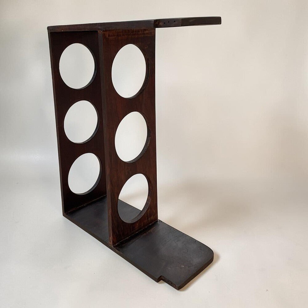 Walnut Wine Rack