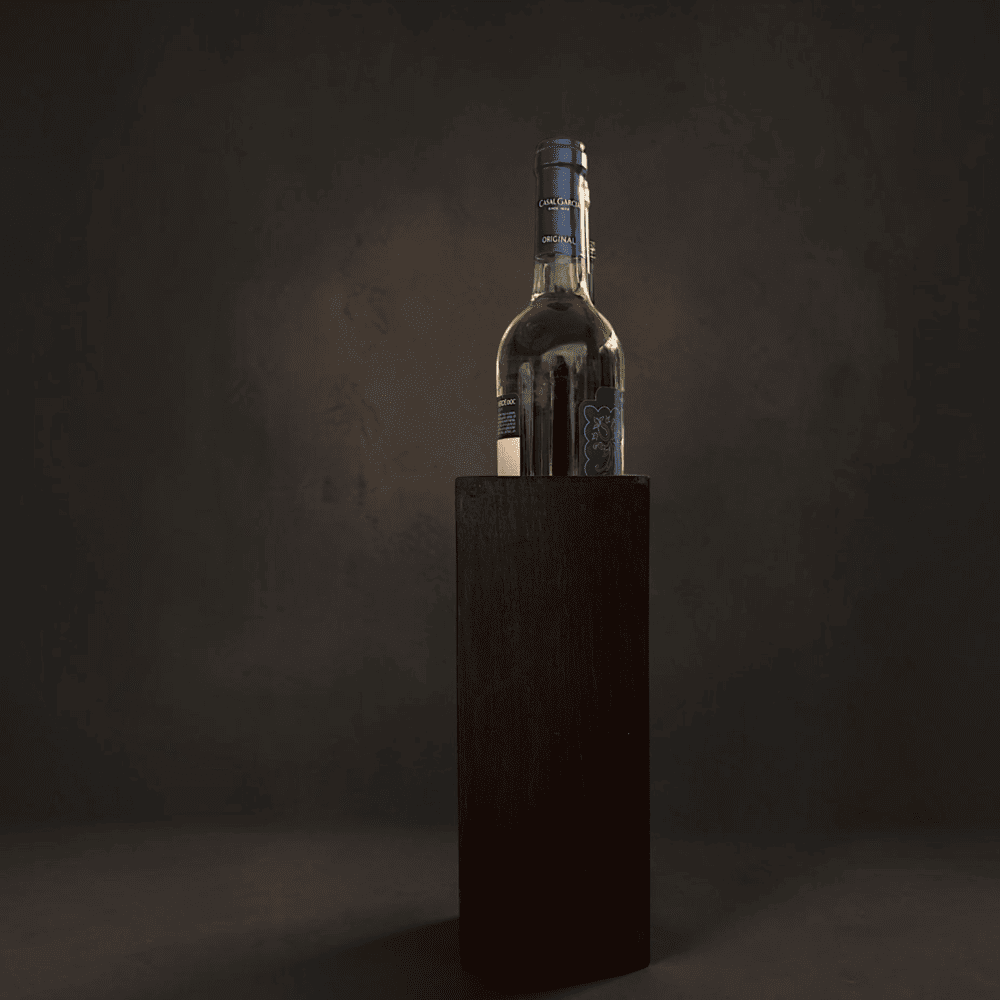 Walnut Wine Rack