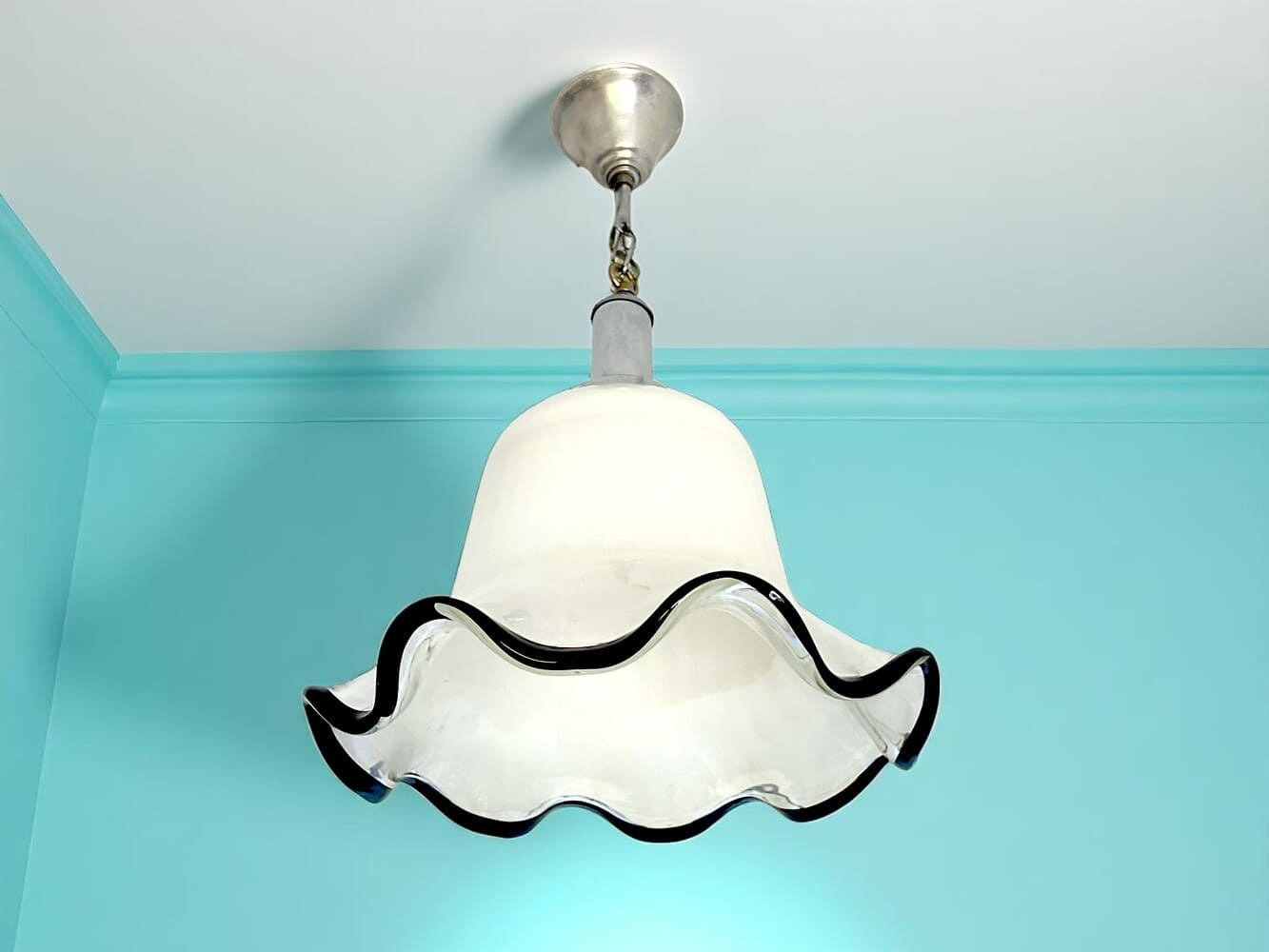 Bell Glass Pendant Light