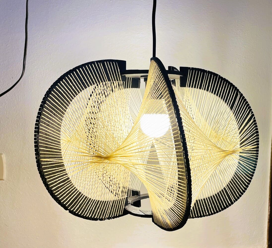 Wood chandelier rustic