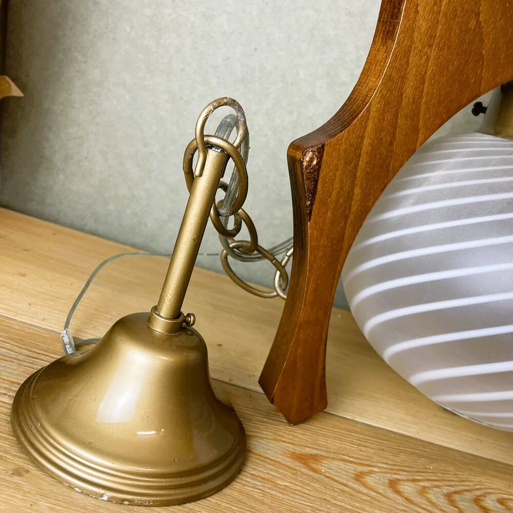 Wooden Scandinavian Style Pendant