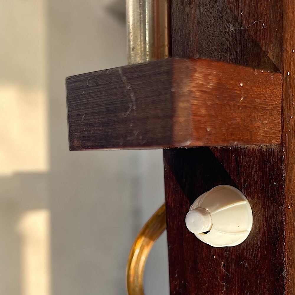 Wooden Scissor Wall Lamp