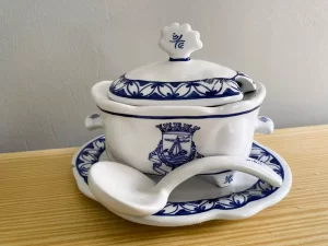 Portuguese Blue Willow Tureen LIMITED